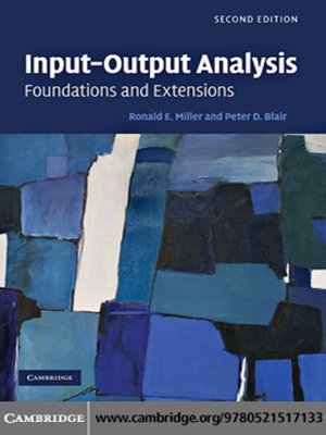 cover image of Input-Output Analysis